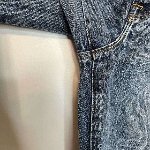 Good American High Rise Jeans 12/31 Classic Distressed Stretch Denim Casual - Picture 3 of 6